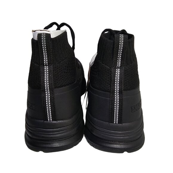 Brahma Steel Toe Work Shoes Slip Resistant Mens SZ 7.5 Black Blast Off Enduropro - Picture 6 of 9